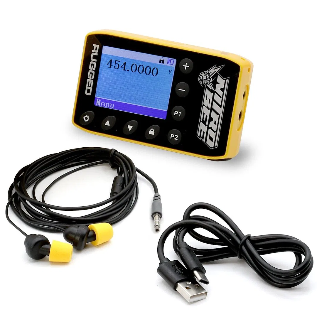NITRO-BEE-X – RUGGED RADIO UHF Radio, Handheld 10000 Channels 400 To 480 MHz 1000 mAh Battery Capacity 1 Watt Backlit...
